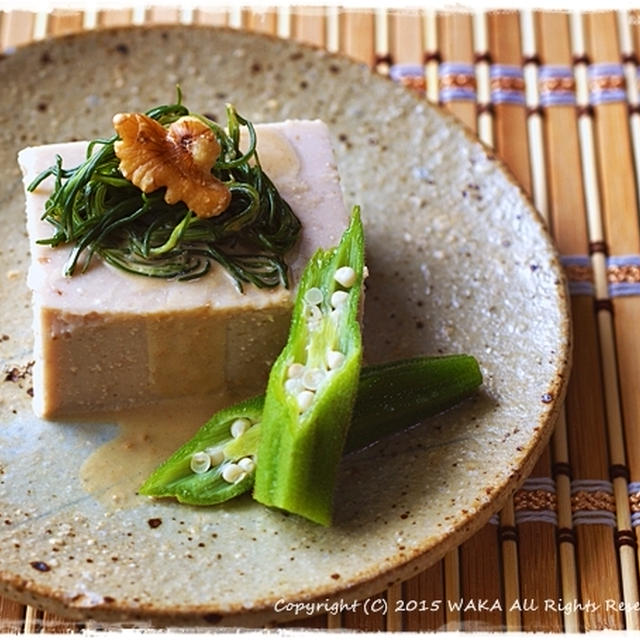 簡単■まったり♪おうち de くるみ豆腐■ cottaさんコラボレシピ♪ (･ω･)v