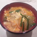 ニラのピリ辛スープ by ♪おんぷ♪さん
