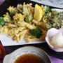 ■【続・1本の山ウドで4品の料理】 ④山ウド穂先と山菜の天婦羅