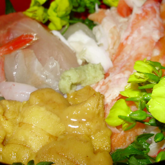 簡単 菜の花海鮮カニうにちらし寿司 By はらぺこ準junさん レシピブログ 料理ブログのレシピ満載