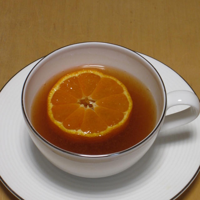 みかんのハチミツ紅茶