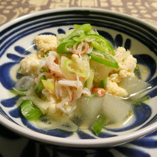 鱧の子と冬瓜のスープ煮