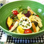 色々野菜のパンサラダ