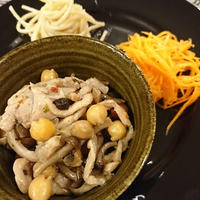 うさぎとひよこ豆のイタリアンソテー【レシピブログアワード2018】