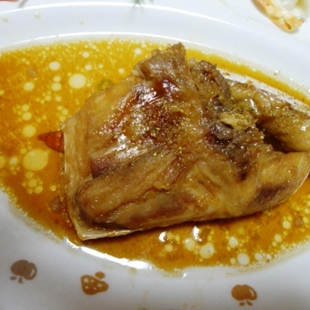 ルクエで簡単にあらの煮付け