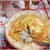 柴漬け混ぜご飯の 卵キノコあんかけ丼