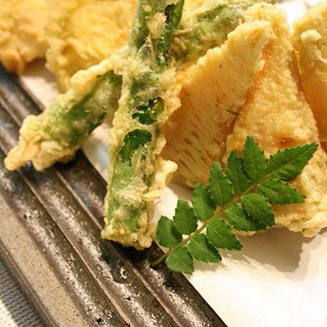 筍と鯛の山椒天ぷら By Mayaさん レシピブログ 料理ブログのレシピ満載