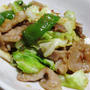 豚こまとキャベツの一味しょうが焼き＜ほど良い辛味＞