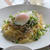 マ・マーつけて食べるスパゲティ de 和風パスタ。