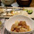 たまねぎとこんにゃくの鶏そぼろ炒め煮　さんま定食♪