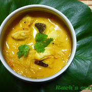 えびと白身魚の南インド風カレー