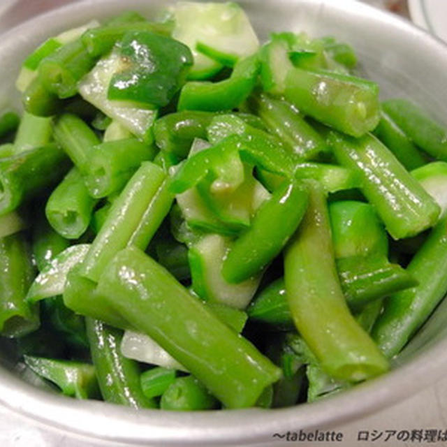 ВАЛЯレシピの緑サラダ