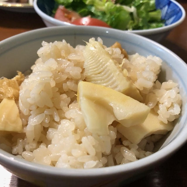 今年の初もの♪筍ご飯と若竹汁♪