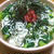 野沢菜と明太子のお茶漬け