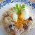 お米パスタのクリームソース～とろ卵添え