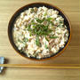 麺つゆと鯖缶で、簡単冷や汁風