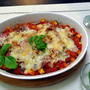 イタリア料理「カポナータ風 夏野菜グラタン」具材華やか栄養満点♪