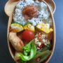 から揚げとフキノきんぴら弁当
