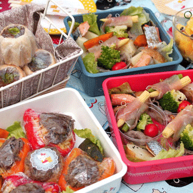 野菜と牛肉の茹で汁を使った幼稚園運動会のお弁当 By Ichigotakusanさん レシピブログ 料理ブログのレシピ満載