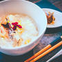 深い味わい 鶏手羽の中華粥