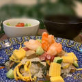 昨日レッスンはおせちの伊達巻利用で五目バラちらし寿司でした!! by pentaさん