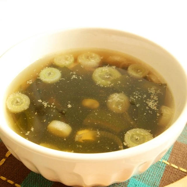 わかめとコーンの韓国風スープ By Snow Kitchen さん レシピブログ 料理ブログのレシピ満載