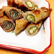 レモンがきいてるね☆おくらと大葉の豚バラ巻き
