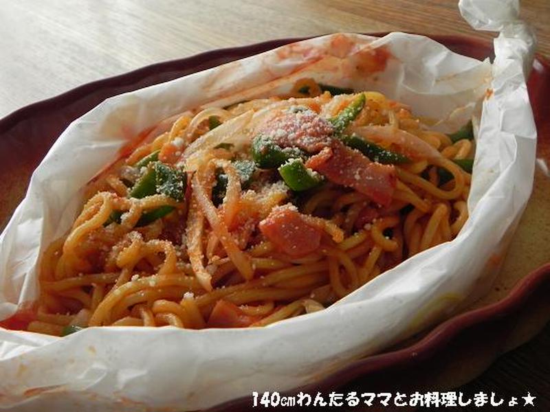 レンジで簡単★ナポリタン焼きそば