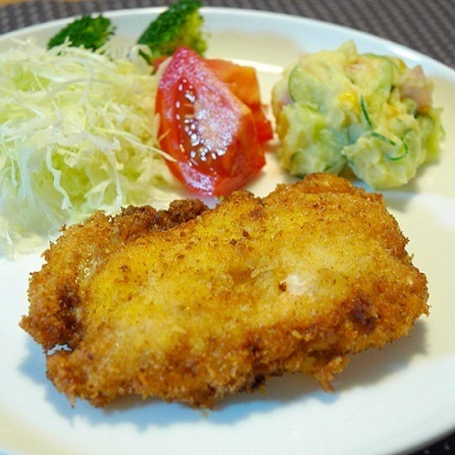  「ささみのｶﾚｰﾁｰｽﾞｶﾂﾚﾂ」