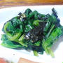 ほうれん草の磯辺あえ