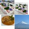 サークル「ミルヒ」は2本立てレッスン〜ポークストロガノフと苺のヨーグルトテリーヌ・・雪の富士山