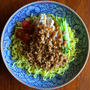 「甜麺醤で肉味噌」