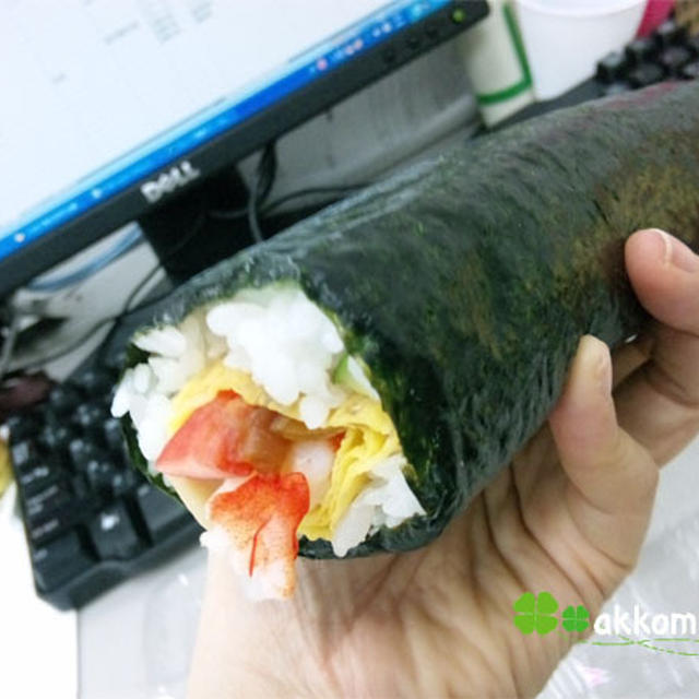 ひとりもくもくと北北西に向かう　☆恵方巻き（レシピはナシで・・・）