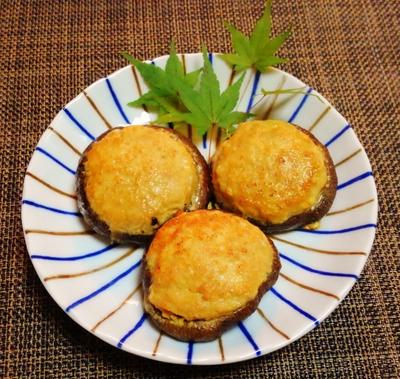 どんこ椎茸の肉詰め