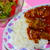 エリンギとブロッコリーと鶏肉カレー！