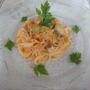 キムチとしゅうまいの冷製パスタ