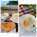白菜・牛乳消費～白菜・シメジと海老のクリームスープとBRUNOでツナのホットサンドで夕食 by pentaさん
