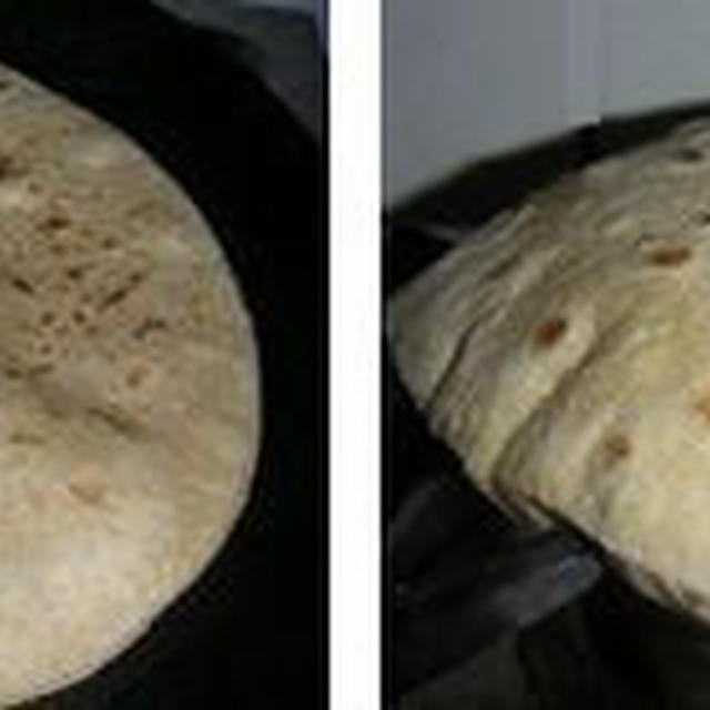 チャパーティー：インドの全粒粉薄焼きパン