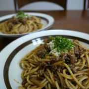 こく旨！デミグラスミートソースパスタ♪