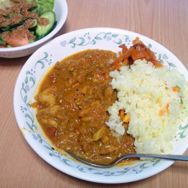 ヤミーさんのチキンカレーを作ってみた