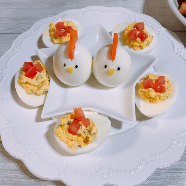 ゆで卵でイースターエッグ By チコリさん レシピブログ 料理ブログのレシピ満載