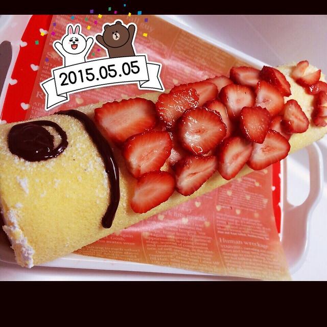 こいのぼりロールケーキ By みかりんさん レシピブログ 料理ブログのレシピ満載