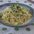 ブロッコリーとしらすのペペロンチーノパスタ