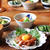 まぐろのユッケ定食。