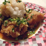 鶏唐揚げの甘酢醤油おろし★