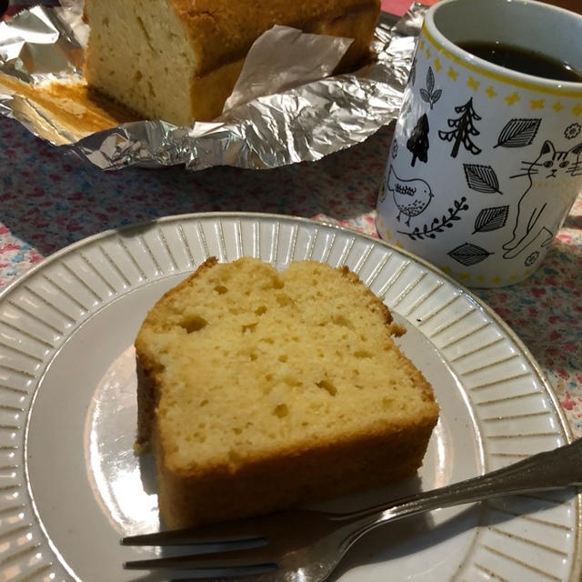 料理酒が隠し味♪クリームチーズパウンドケーキ♪