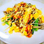 " 青梗菜としめじ・卵のオイスター風味炒め物 " 