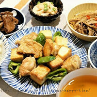 牡蠣醤油で甘辛炒め
