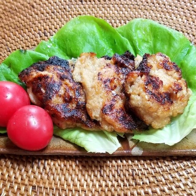 鶏もも肉と舞茸の落とし焼き