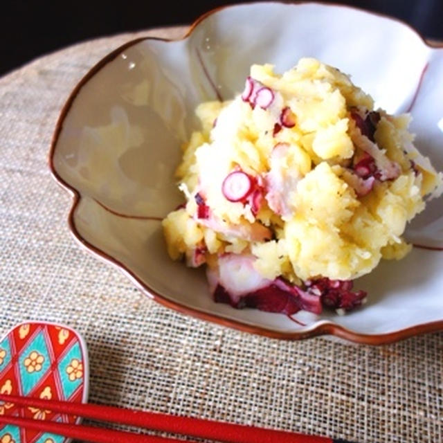 タコと塩レモンのポテトサラダ By Y Sさん レシピブログ 料理ブログのレシピ満載